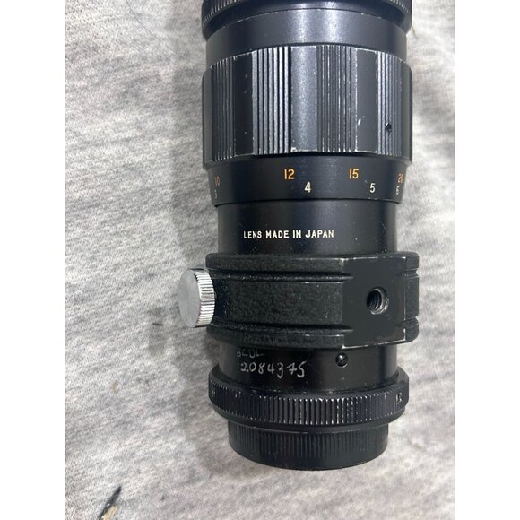 Mamiya/Sekor 1000 DTL Film Camera Sekor Auto 200mm 1:4.5 Lens Camera Case - Picture 10 of 16